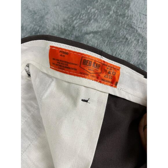 Red Kap Men's Work Pants 46x29 Tan/Khaki Uniform Industrial Workwear NWOT * - Picture 3 of 9